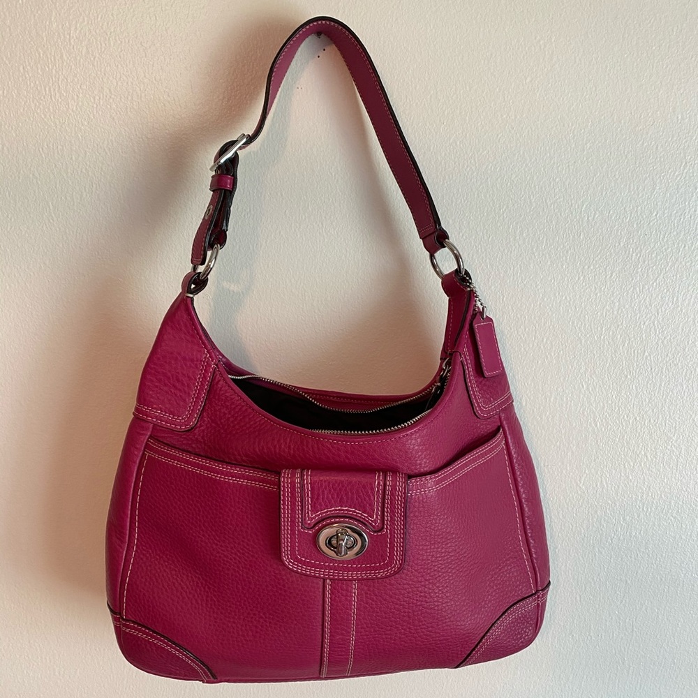 Pink Coach purse